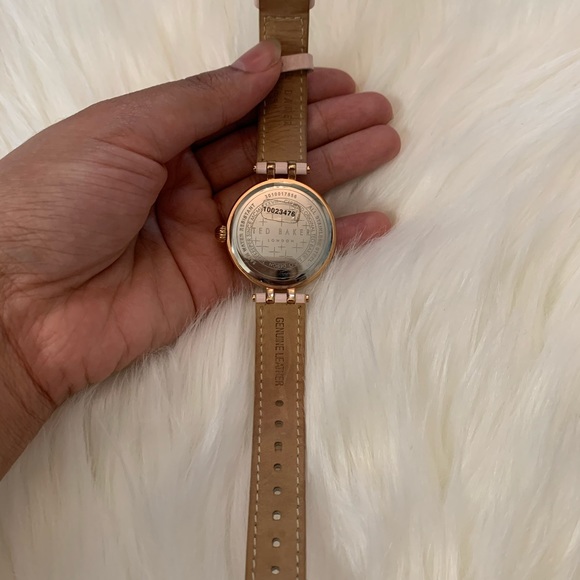 Ted Baker Pink Strap Watch